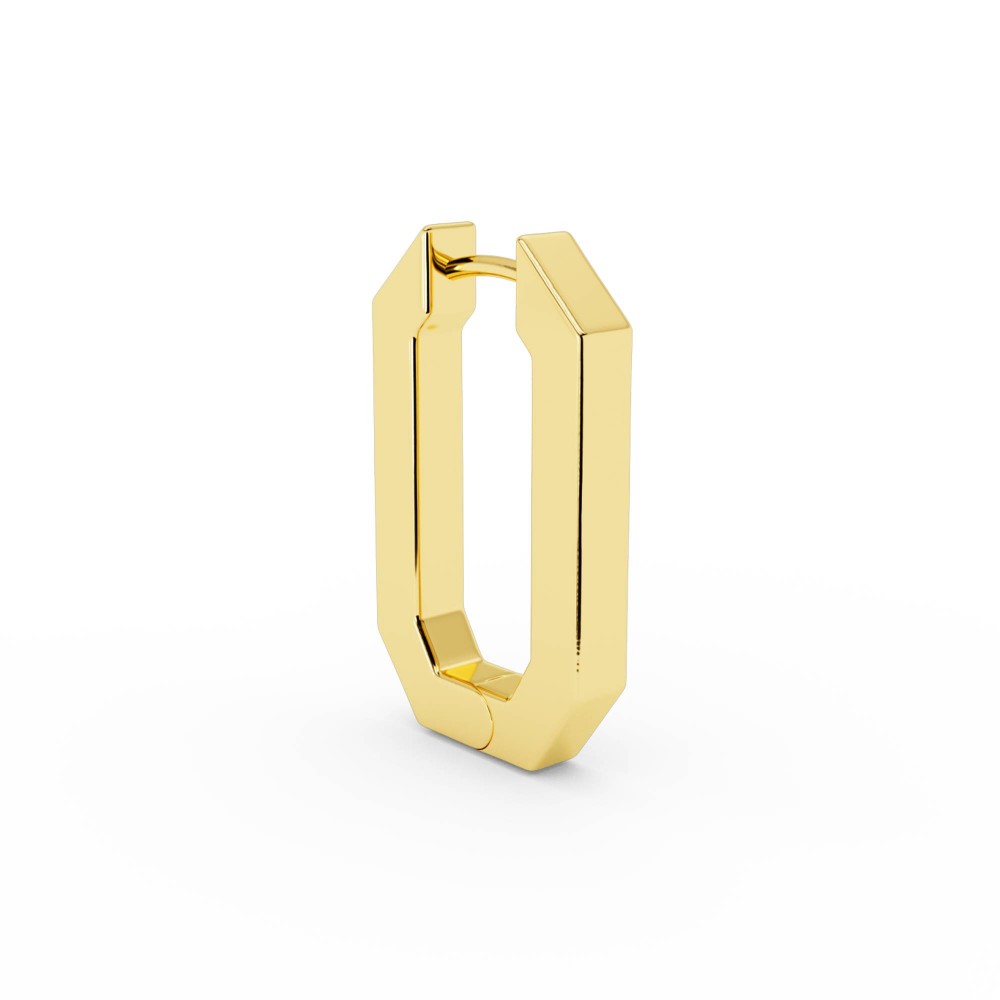 BILLION AVENUE OCTA SHORT EARRING GOLD BILLION AVENUE OCTA SHORT EARRING GOLD