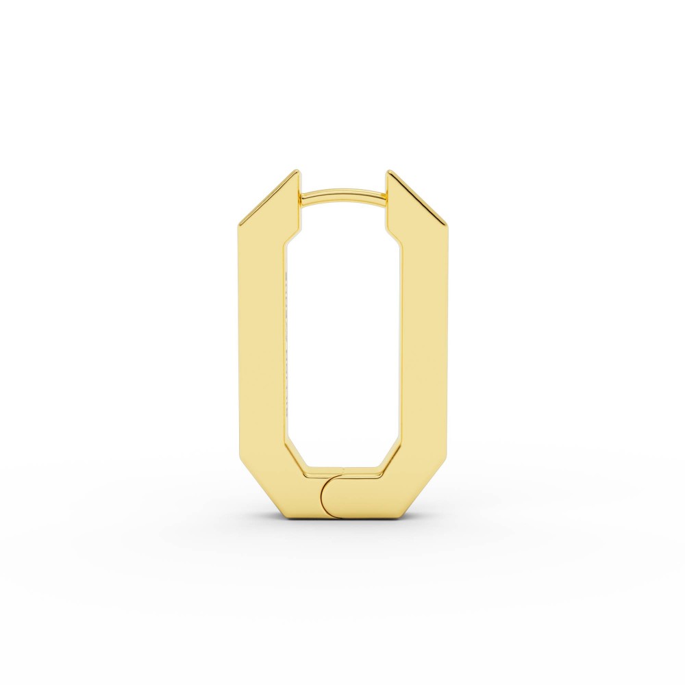 BILLION AVENUE OCTA SHORT EARRING GOLD BILLION AVENUE OCTA SHORT EARRING GOLD