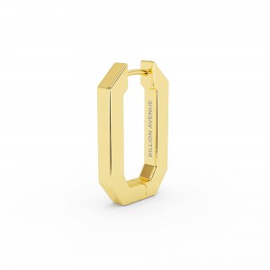 BILLION AVENUE OCTA SHORT EARRING GOLD