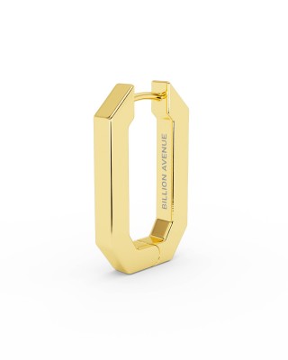 BILLION AVENUE OCTA SHORT EARRING GOLD