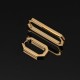 BILLION AVENUE OCTA SHORT EARRING GOLD BILLION AVENUE OCTA SHORT EARRING GOLD