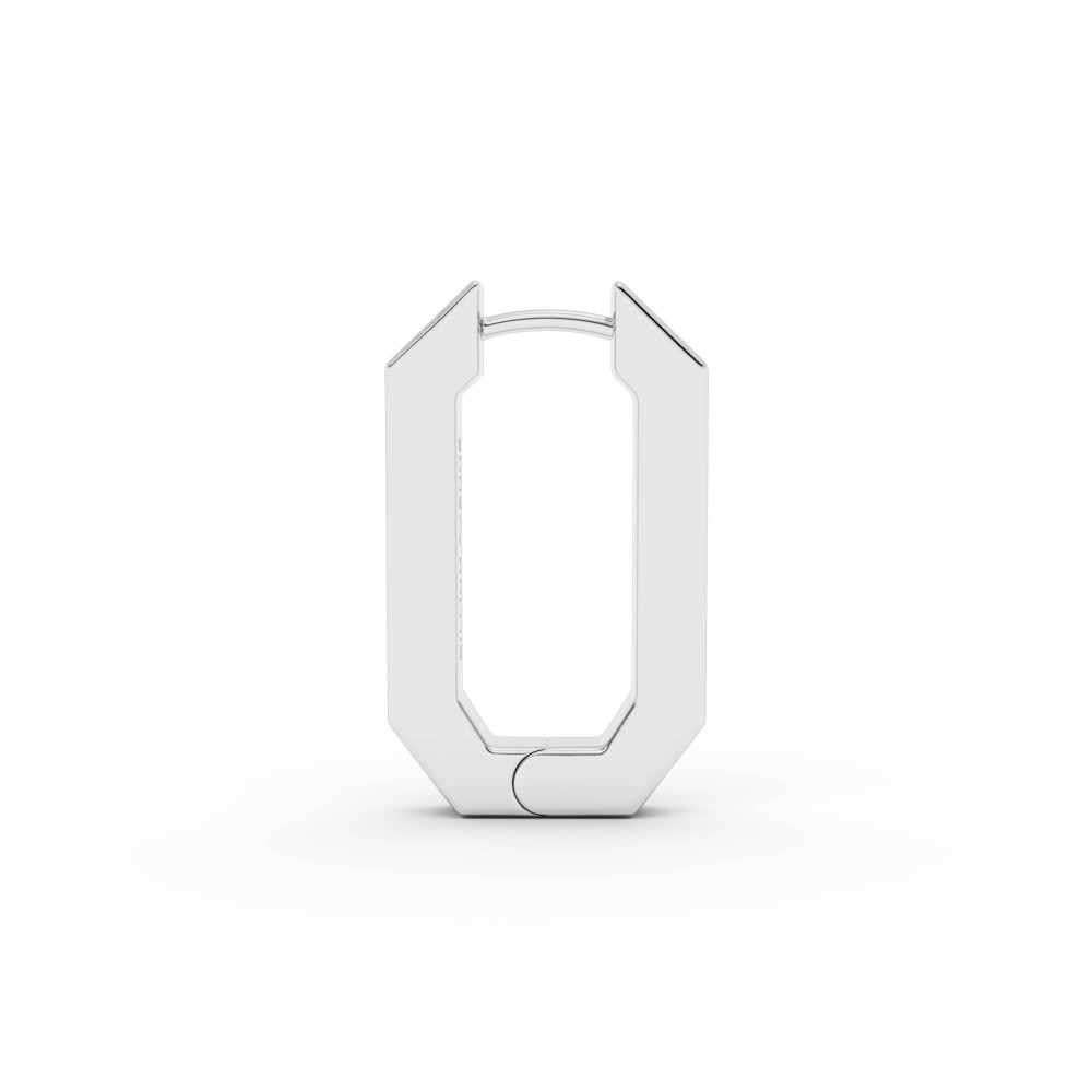 BILLION AVENUE OCTA SHORT EARRING SILVER BILLION AVENUE OCTA SHORT EARRING SILVER