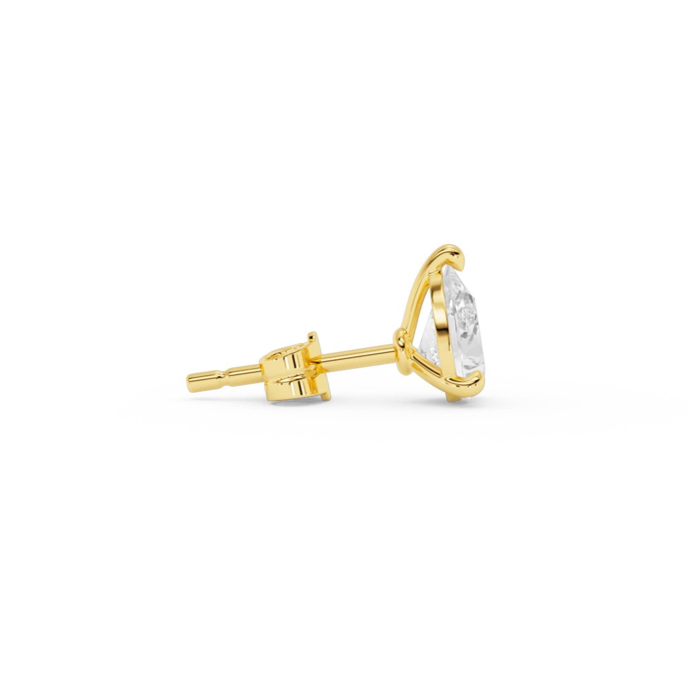 BILLION AVENUE PEAR DIAMOND EARSTUD GOLD BILLION AVENUE PEAR DIAMOND EARSTUD GOLD