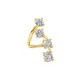 BILLION AVENUE QUATRO DIAMOND RING GOLD ΔΑΧΤΥΛΙΔΙ