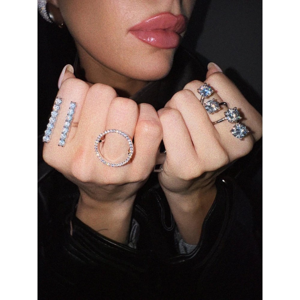 BILLION AVENUE QUATRO DIAMOND RING GOLD ΔΑΧΤΥΛΙΔΙ