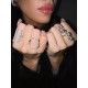BILLION AVENUE QUATRO DIAMOND RING GOLD ΔΑΧΤΥΛΙΔΙ