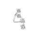BILLION AVENUE QUATRO DIAMOND RING SILVER ΔΑΧΤΥΛΙΔΙ