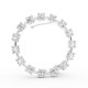 BILLION AVENUE RAY DIAMOND EARSTUD SILVER LEFT