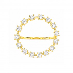 BILLION AVENUE RAY DIAMOND RING ΧΡΥΣΟ ΔΙΠΛΟ ΔΑΧΤΥΛΙΔΙ