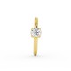 BILLION AVENUE SOLITAIRE HUG EARSTUD GOLD BILLION AVENUE SOLITAIRE HUG EARSTUD GOLD