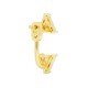 BILLION AVENUE TRIANGLE DIAMOND JACKET EARSTUD GOLD
