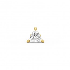 BILLION AVENUE TRILLION DIAMOND EARSTUD GOLD