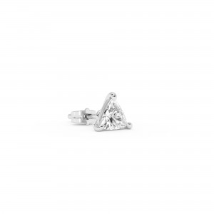 BILLION AVENUE TRILLION DIAMOND EARSTUD SILVER