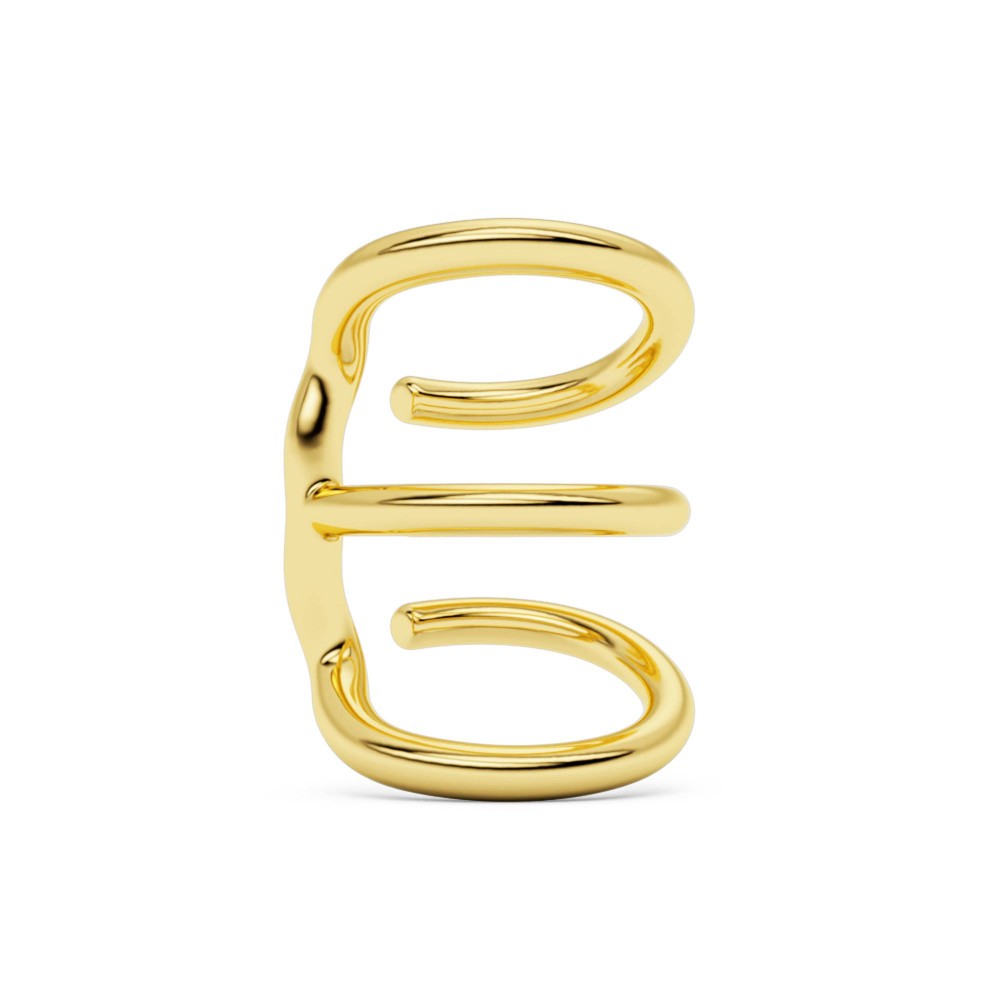 BILLION AVENUE TRIO IVA EARCUFF GOLD