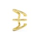 BILLION AVENUE TRIO IVA EARCUFF GOLD