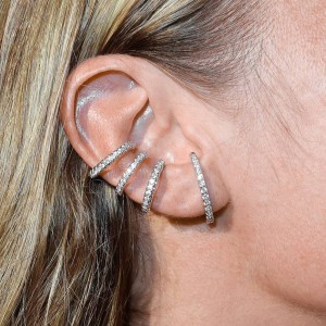 BILLION AVENUE TRIO IVY DIAMOND EARCUFF SILVER BILLION AVENUE TRIO IVY DIAMOND EARCUFF SILVER