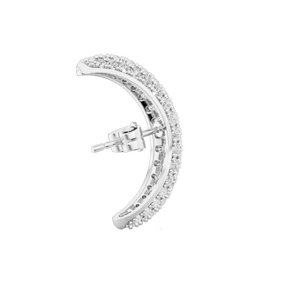 BILLION AVENUE VIF DIAMOND EARSTUD SILVER BILLION AVENUE VIF DIAMOND EARSTUD SILVER