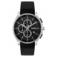BOSS Peak Ρολόι Ανδρικό Χρονογράφος Μαύρο Δέρμα 1514188