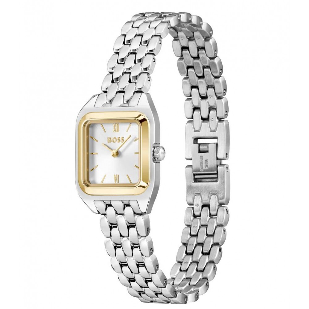 BOSS Ρολόι Mae Petite Δίχρωμο Ανοξείδωτο Ατσάλι Μπρασελέ 1502821