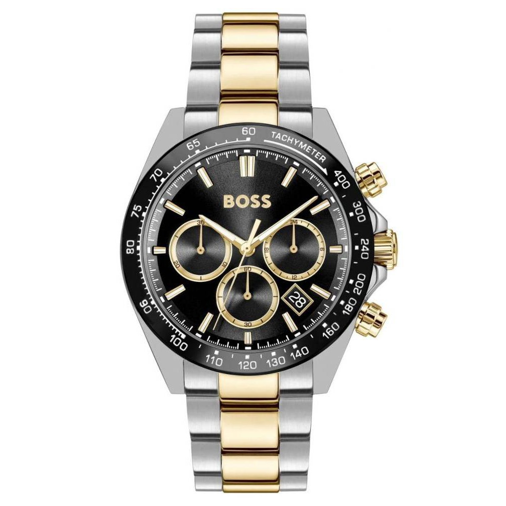 BOSS Hero Ρολόι Ανδρικό Χρονογράφος Ανοξείδωτο Aτσάλι μπρασελέ 1514269