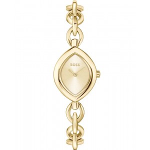 BOSS Ρολόι Fiora Χρυσό Ανοξείδωτο Ατσάλι Μπρασελέ 1502839 