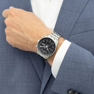 BOSS Skytraveller Ρολόι Ανδρικό Χρονογράφος Ασημί Aτσάλι μπρασελέ 1514349 BOSS Skytraveller Ρολόι Ανδρικό Χρονογράφος Ασημί Aτσάλι μπρασελέ 1514349