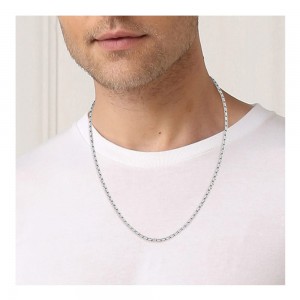 BOSS Evan Unisex Κολιέ Αλυσίδα Ασημί Ανοξείδωτο Ατσάλι 1580584 BOSS Evan Unisex Κολιέ Αλυσίδα Ασημί Ανοξείδωτο Ατσάλι 1580584