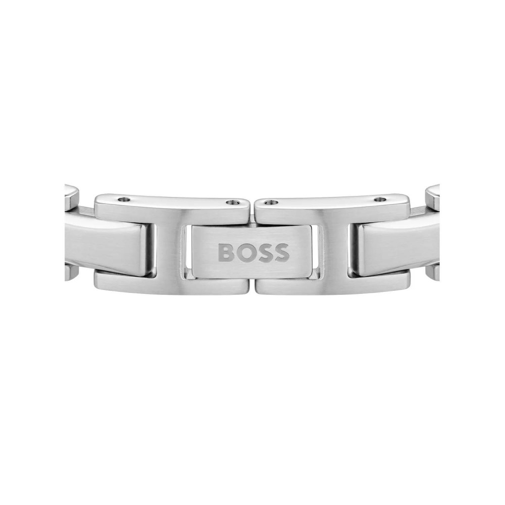 BOSS Βραχιόλι Ανδρικό Aσημί Ανοξείδωτο Ατσάλι 1580792