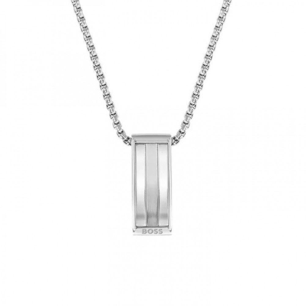 BOSS Ανδρικό Κολιέ Αλυσίδα Ασημί Ανοξείδωτο Ατσάλι 1580833