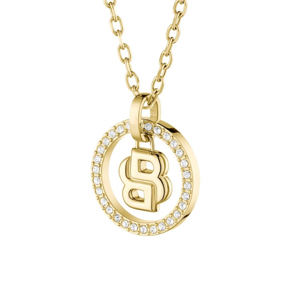 BOSS Κολιέ Double B Χρυσό Ανοξείδωτο Ατσάλι 1580837