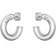 BOSS Σκουλαρίκια Κρίκοι Ασημί Ανοξείδωτο Ατσάλι 1580689