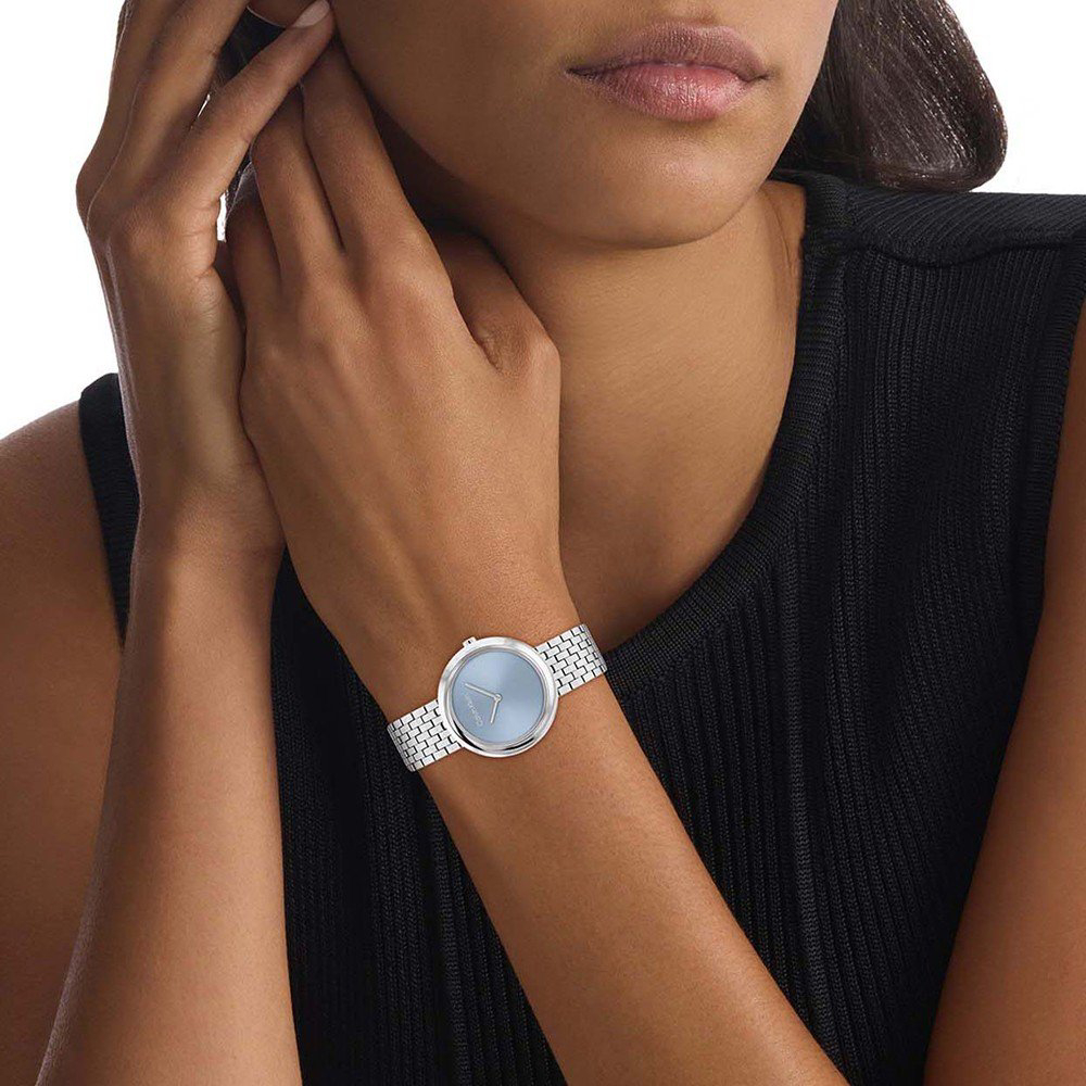 CALVIN KLEIN Ρολόι Twisted Ασημί Ανοξείδωτο Ατσάλι μπρασελέ 25100065 CALVIN KLEIN Ρολόι Twisted Ασημί Ανοξείδωτο Ατσάλι μπρασελέ 25100065