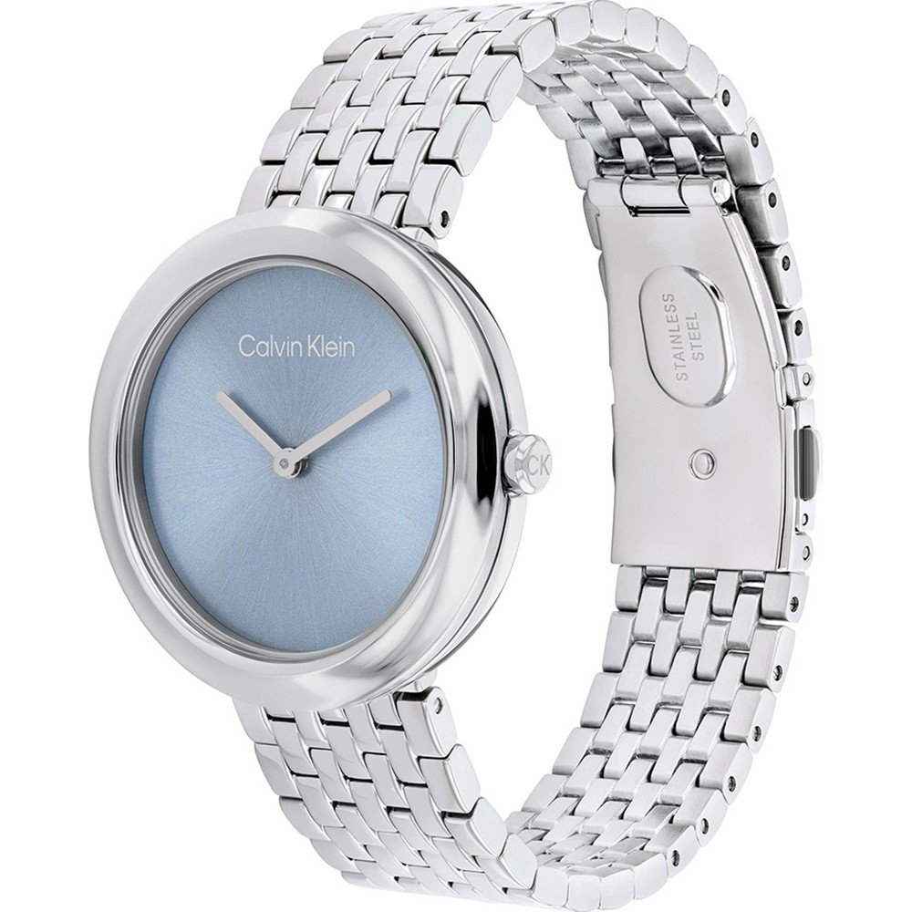 CALVIN KLEIN Ρολόι Twisted Ασημί Ανοξείδωτο Ατσάλι μπρασελέ 25100065 CALVIN KLEIN Ρολόι Twisted Ασημί Ανοξείδωτο Ατσάλι μπρασελέ 25100065