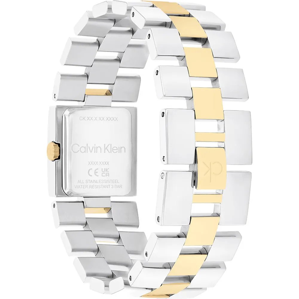 CALVIN KLEIN Ρολόι Meridian Δίχρωμο Ανοξείδωτο Ατσάλι μπρασελέ 25100115 CALVIN KLEIN Ρολόι Meridian Δίχρωμο Ανοξείδωτο Ατσάλι μπρασελέ 25100115