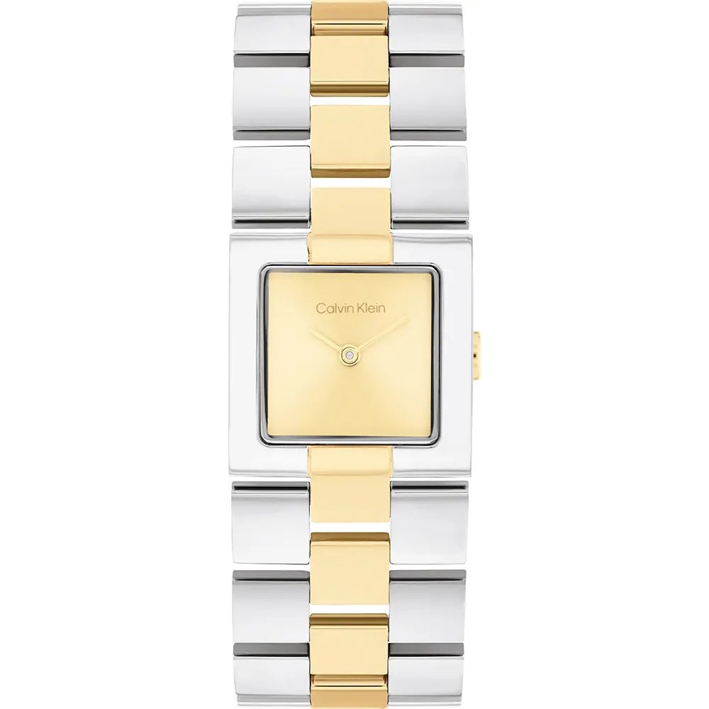 CALVIN KLEIN Ρολόι Meridian Δίχρωμο Ανοξείδωτο Ατσάλι μπρασελέ 25100115 CALVIN KLEIN Ρολόι Meridian Δίχρωμο Ανοξείδωτο Ατσάλι μπρασελέ 25100115