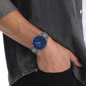 CALVIN KLEIN Linked Ρολόι Ανθρακί Ανοξείδωτο Ατσάλι 25200502 CALVIN KLEIN Linked Ρολόι Ανθρακί Ανοξείδωτο Ατσάλι 25200502