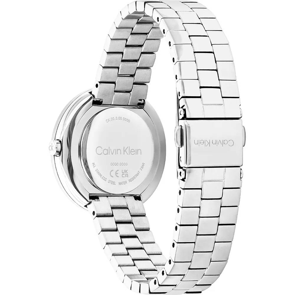 CALVIN KLEIN Ρολόι Twisted Ασημί Ανοξείδωτο Ατσάλι 25100093 CALVIN KLEIN Ρολόι Twisted Ασημί Ανοξείδωτο Ατσάλι 25100093