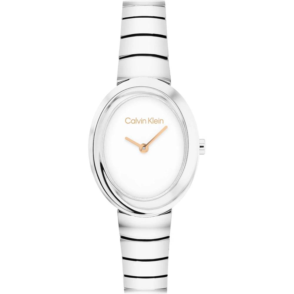 CALVIN KLEIN Ρολόι Twisted Ασημί Ανοξείδωτο Ατσάλι 25100149 CALVIN KLEIN Ρολόι Twisted Ασημί Ανοξείδωτο Ατσάλι 25100149