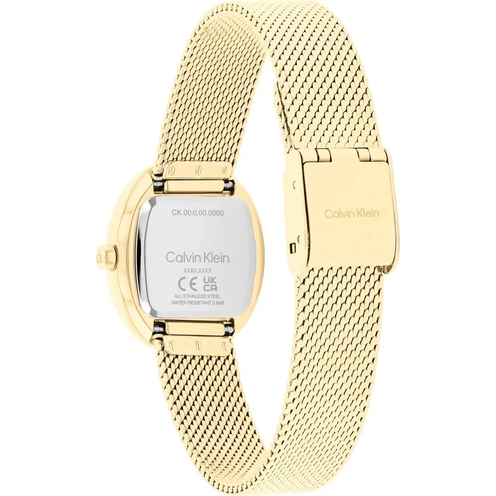 CALVIN KLEIN Ρολόι Euphoria Χρυσό Ανοξείδωτο Ατσάλι 25100174 