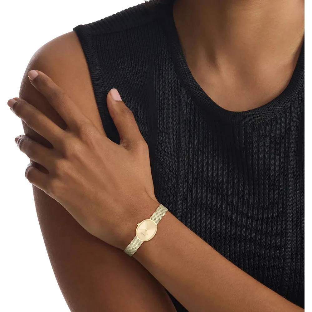CALVIN KLEIN Ρολόι Euphoria Χρυσό Ανοξείδωτο Ατσάλι 25100174 