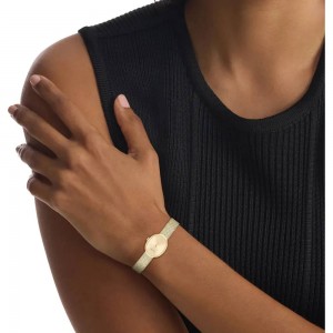CALVIN KLEIN Ρολόι Euphoria Χρυσό Ανοξείδωτο Ατσάλι 25100174 