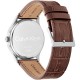 CALVIN KLEIN Tailored Ρολόι Καφέ Δερμάτινο λουράκι 25200552 