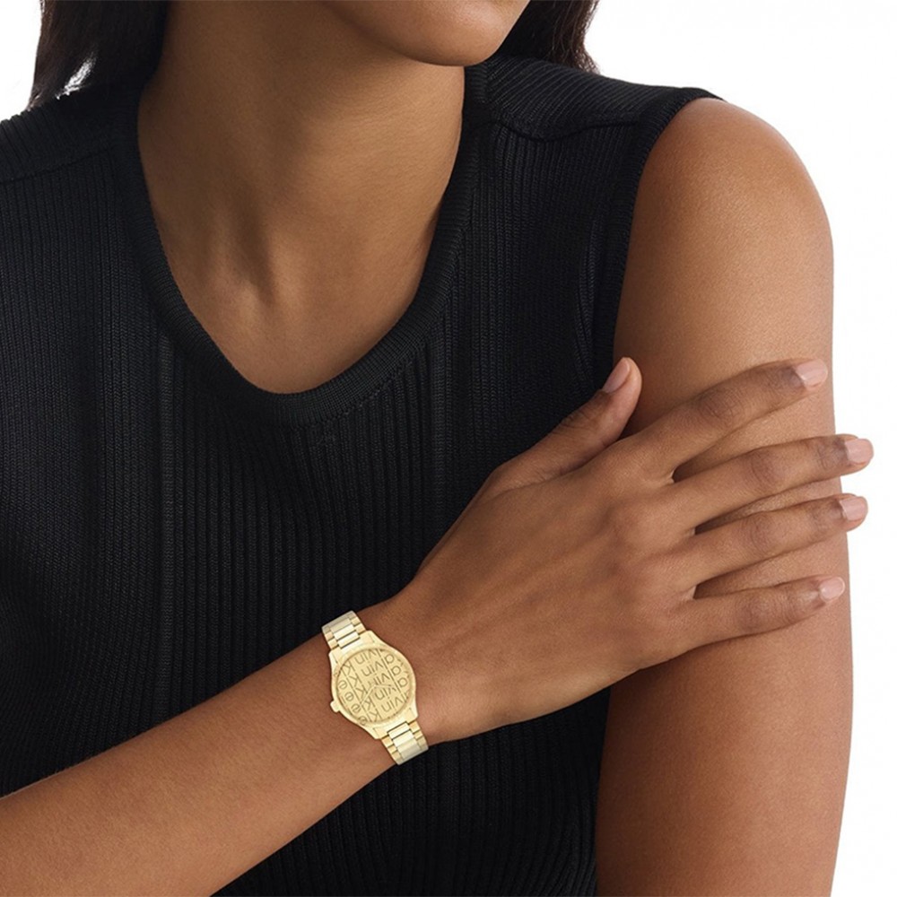 CALVIN KLEIN Ρολόι Iconic Επιχρυσωμένο Ανοξείδωτο Ατσάλι 25200327