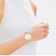 CALVIN KLEIN Ρολόι Lively Επιχρυσωμένο Ανοξείδωτο Ατσάλι 25200099