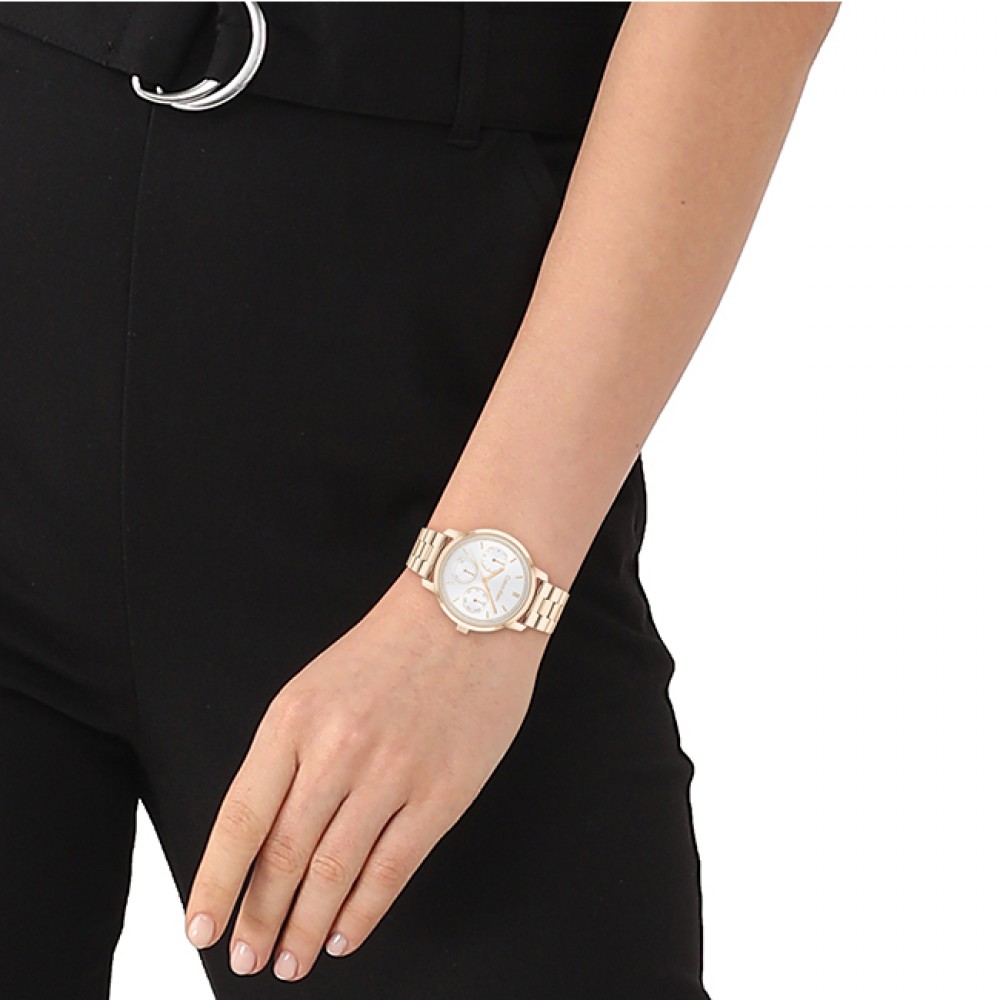 CALVIN KLEIN Shimer Ρολόι Ροζ Επιχρυσωμένο Ανοξείδωτο Ατσάλι 25200178