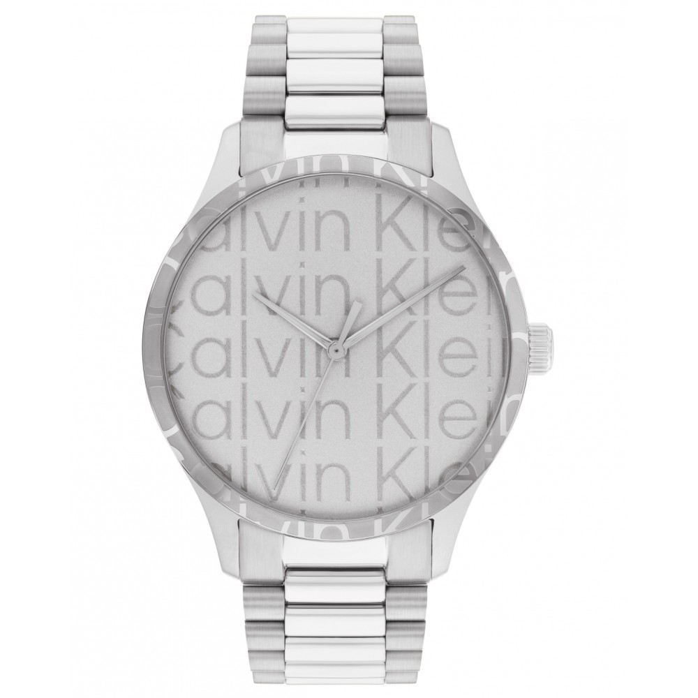 CALVIN KLEIN Ρολόι Iconic Ασημί Ανοξείδωτο Ατσάλι 25200342