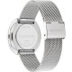 CALVIN KLEIN Ρολόι Sculpt Mesh Ασημί Ανοξείδωτο Ατσάλι 25200245