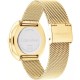 CALVIN KLEIN Ρολόι Sculpt Mesh Επιχρυσωμένο Ανοξείδωτο Ατσάλι 25200246