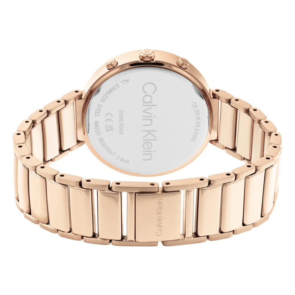 CALVIN KLEIN Ρολόι Minimalistic Μπρασελέ Ανοξείδωτο Ατσάλι 25200283