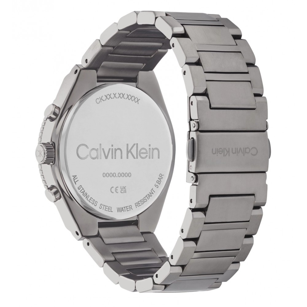 CALVIN KLEIN Montre Ρολόι Γκρι Ανοξείδωτο Ατσάλι 25200304
